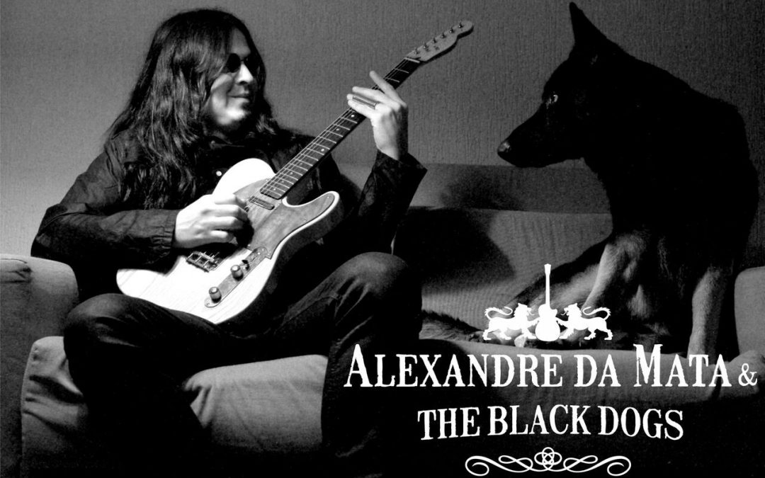 O blues de Alexandre da Mata & The Black Dogs no Camping Rock