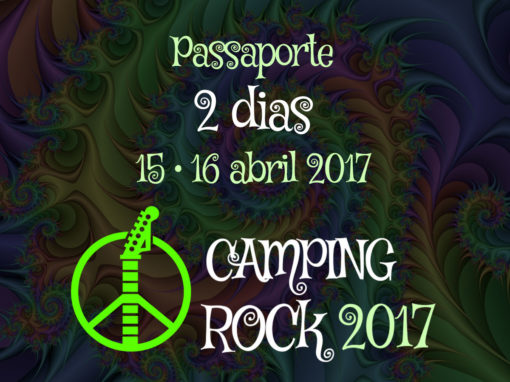 Passaporte 2 dias Camping Rock 2017
