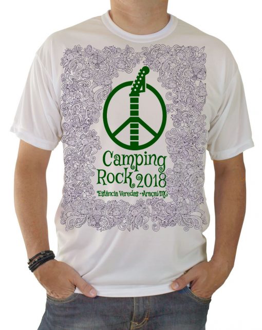 Camiseta Camping Rock 2018